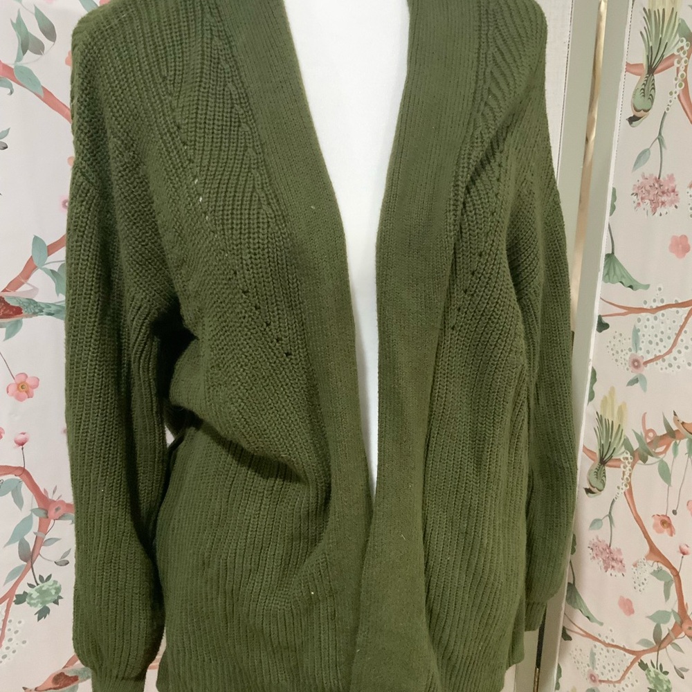 Universal Thread Forest Green Cardigan